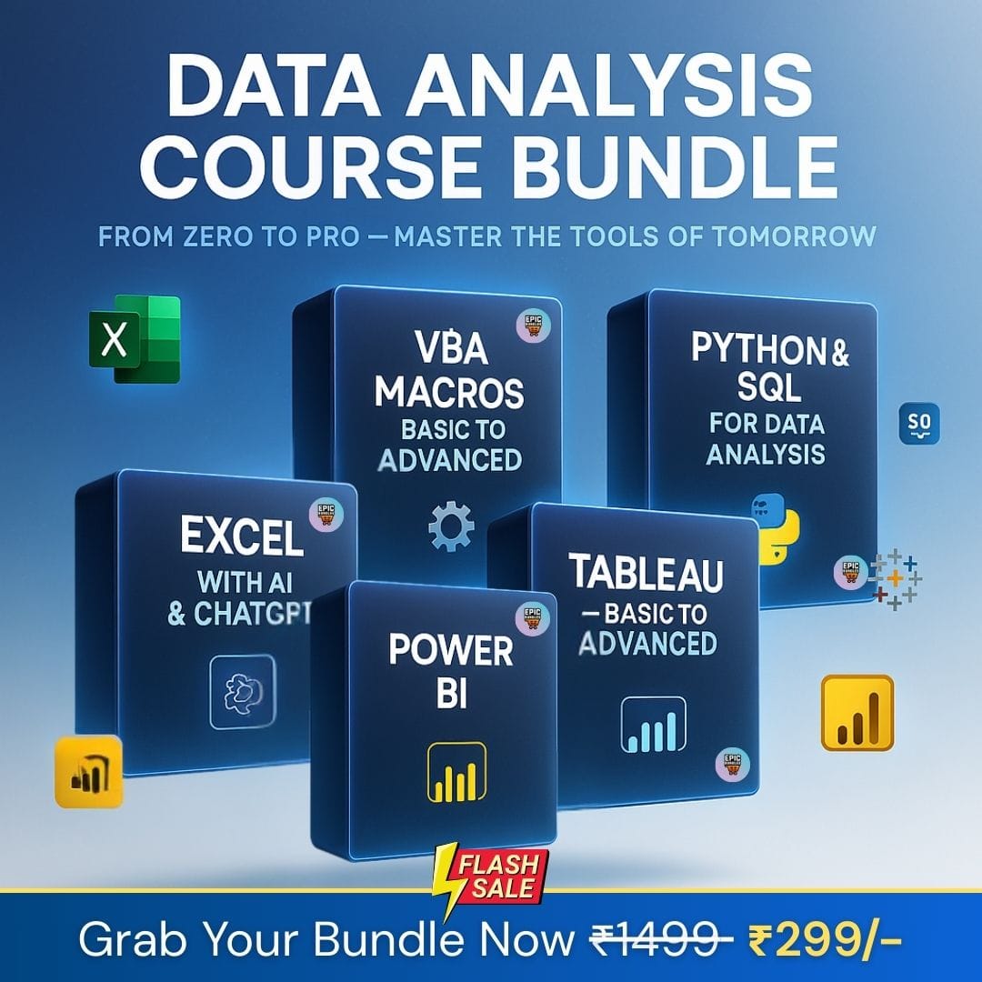 Data Analysis Course Bundle (3)